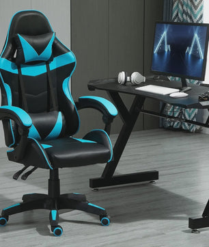 Ergonomische Gaming Stoel met Kantelfunctie - Kunstleer - Bureau & Home Office