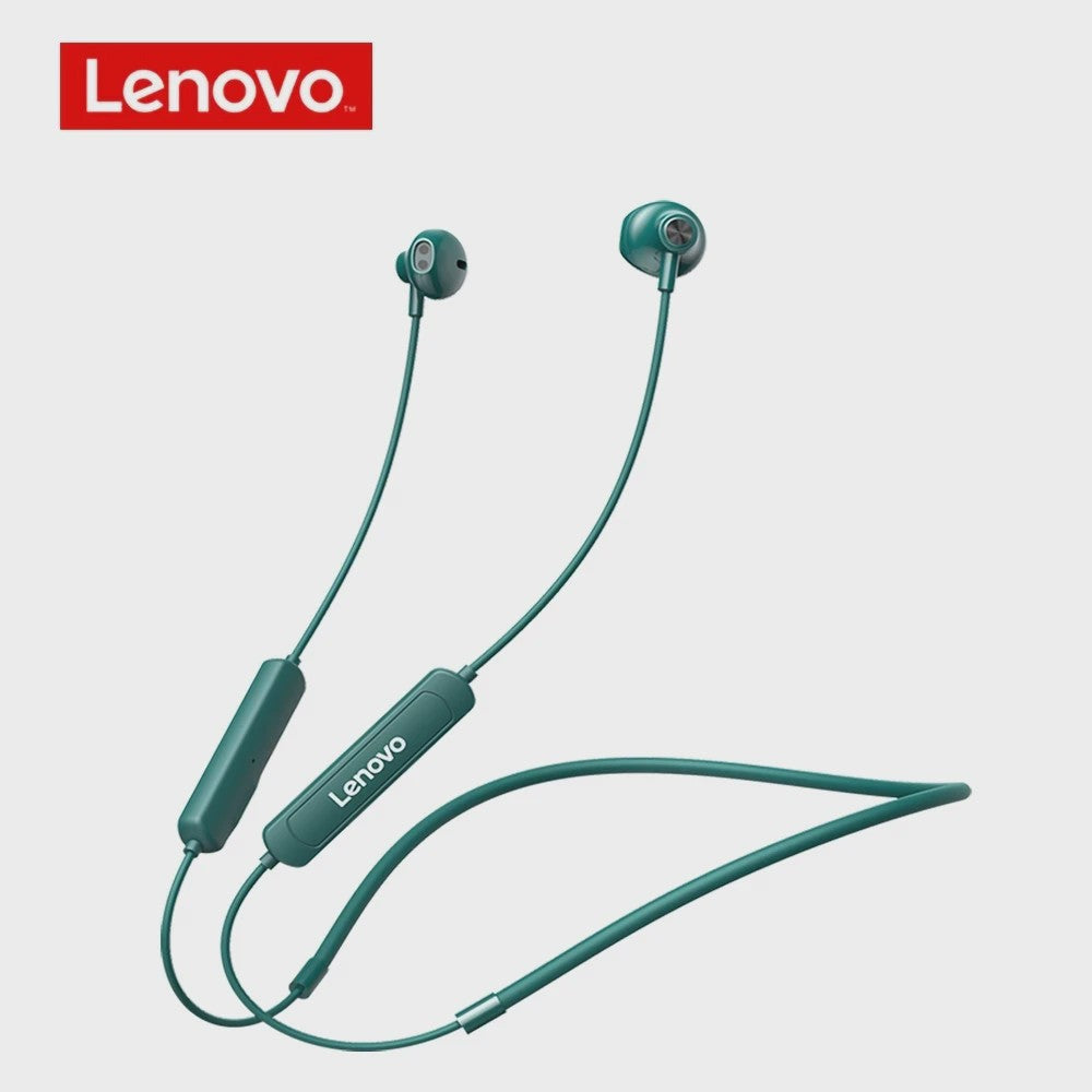 Lenovo SH1 Draadloze Oordopjes - Bluetooth 5.0 Neckband, HIFI Geluid, IPX5 Waterdicht