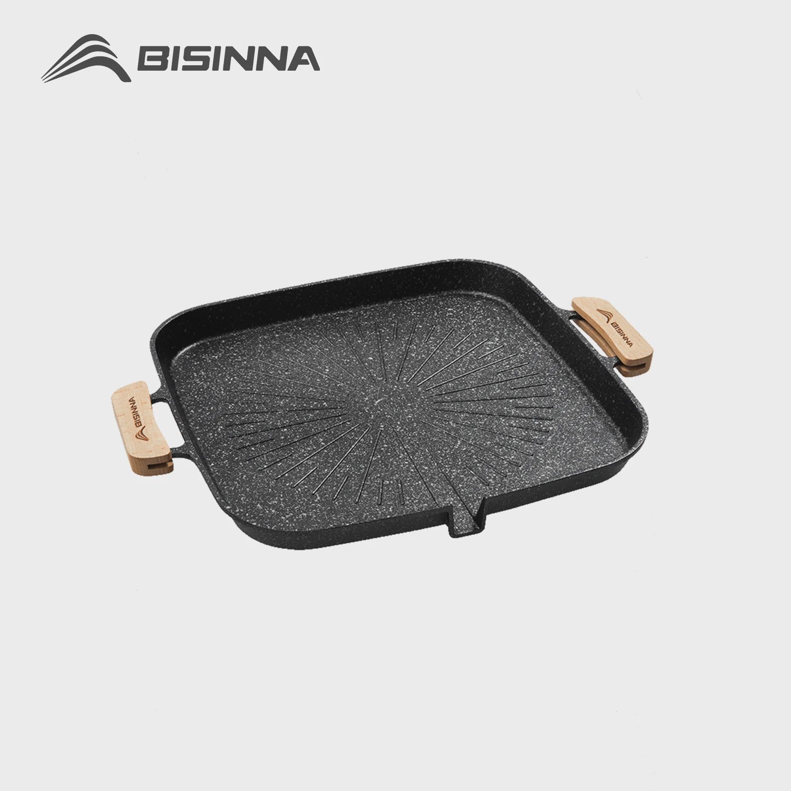 Vierkante BBQ Grill Pan - Non-stick & Draagbaar voor Buiten & Binnen