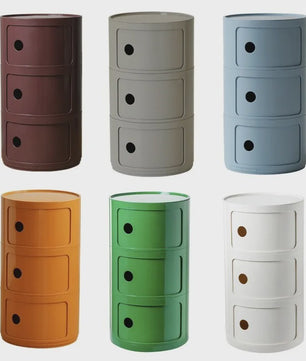 Moderne Ronde Nachtkastje - Compact en Stijlvol Nachtmeubel