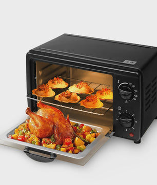 13L Mini Oven met Airfryer Functie - Multifunctioneel, 700W, 250°C, Timer tot 60 Min