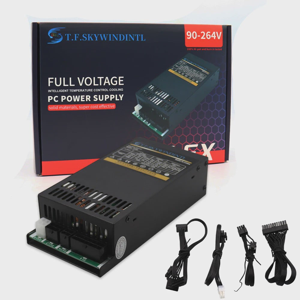 ENP-7760B 600W Flex ATX 1U Full Modular Voeding voor ITX PC