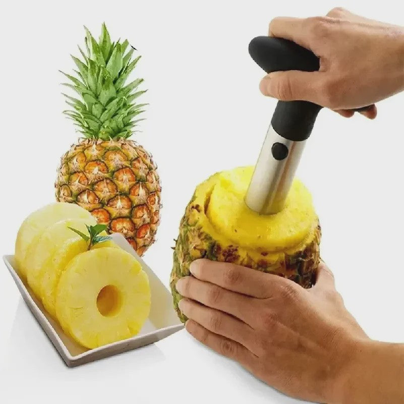 Roestvrijstalen Ananas Schillen en Snijden - Makkelijk Keuken Gadget