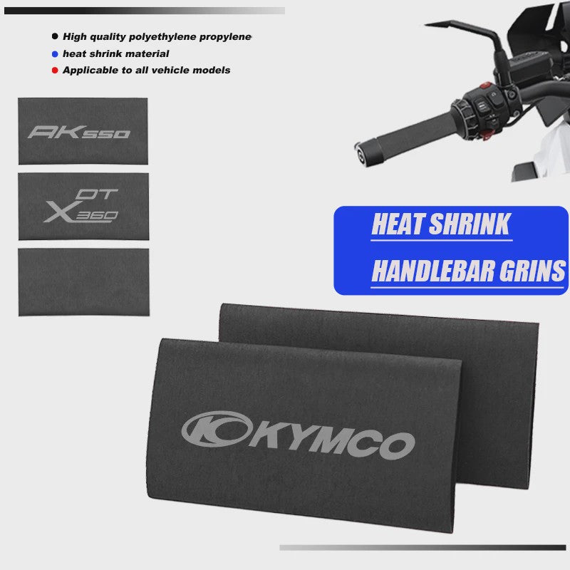Motorfiets Handvat Vergroters Hittekrimpbare PE Grip Covers - No-Slip