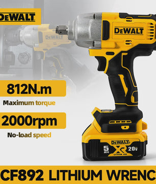 Dewalt DCF892 Accu Slagmoersleutel 20V - Krachtige 812 Nm Borstelloze Slagmoer Dopmachine