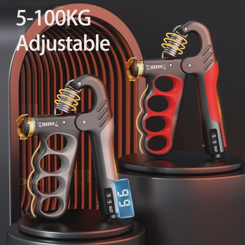 Verstelbare Handknijper Krachttrainer 5-100kg - Gripsterker & Spierherstel
