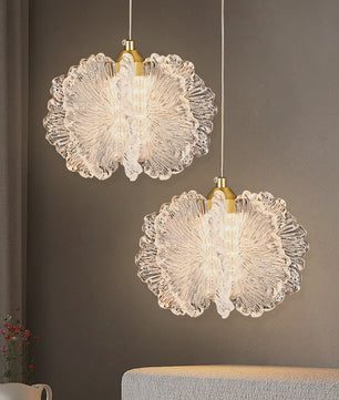 Sfeervolle Acryl Bloem Plafondlamp - Nordic Stijl voor Slaapkamer & Eetkamer