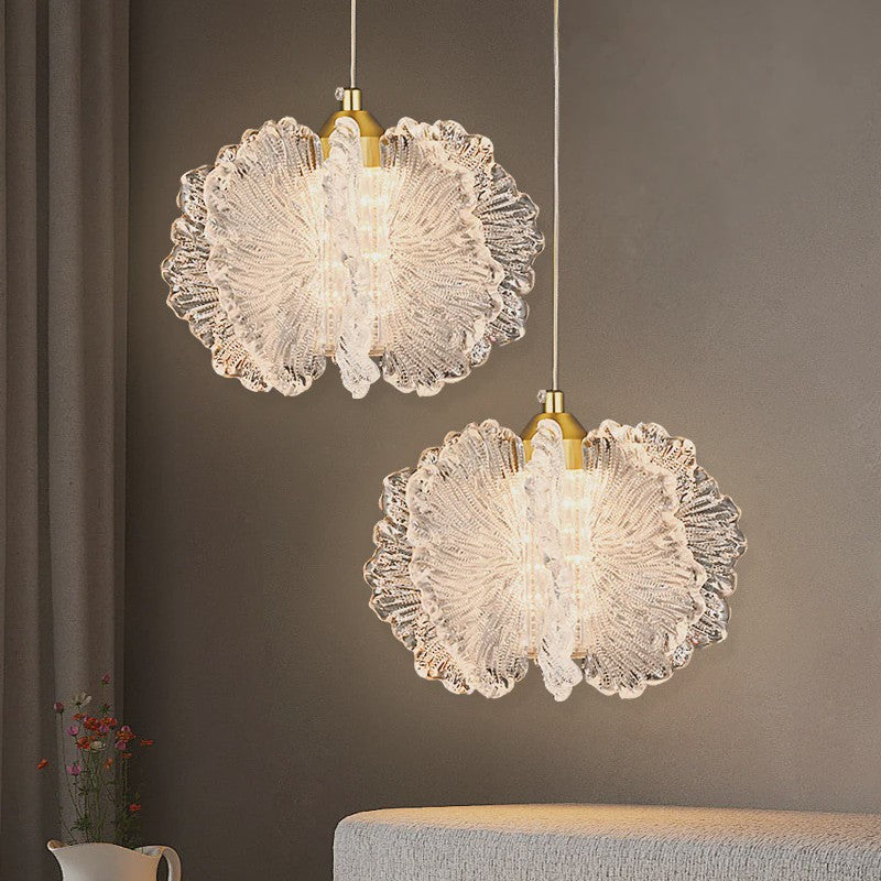 Sfeervolle Acryl Bloem Plafondlamp - Nordic Stijl voor Slaapkamer & Eetkamer