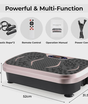 Krachtige Vibratieplaat voor Full Body Training - Vetverbranding & Spieropbouw