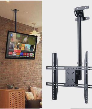 Plafond TV Beugel Kantelbaar & Draaibaar voor 26-65 Inch Schermen | Max 30kg