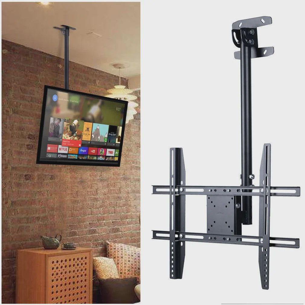 Plafond TV Beugel Kantelbaar & Draaibaar voor 26-65 Inch Schermen | Max 30kg