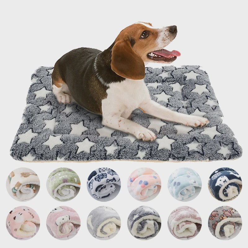 Zachte Flanellen Deken voor Honden en Katten - Warm en Comfortabel