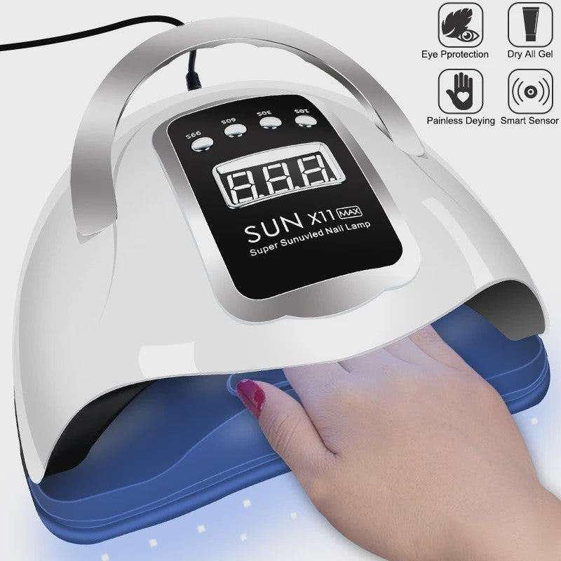 Professionele LED UV Nageldroger met LCD Display - Snel Gel Polish Drogen