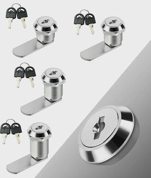 Veiligheidscam Lock Deurslot met Sleutels voor Kast, Lade, Brievenbus - 16/20/25/30mm