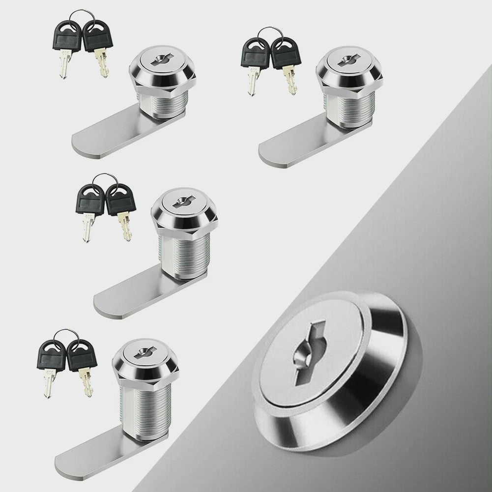 Veiligheidscam Lock Deurslot met Sleutels voor Kast, Lade, Brievenbus - 16/20/25/30mm