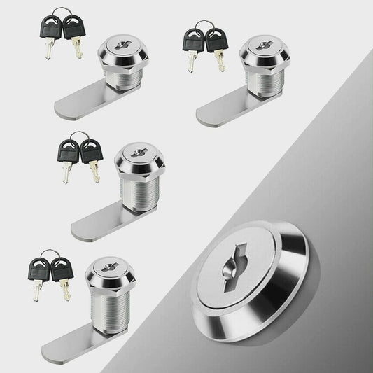 Veiligheidscam Lock Deurslot met Sleutels voor Kast, Lade, Brievenbus - 16/20/25/30mm