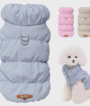Warme Winterjas voor Honden en Katten - Gevoerd Puppy Vest voor Kleine & Middelgrote Honden