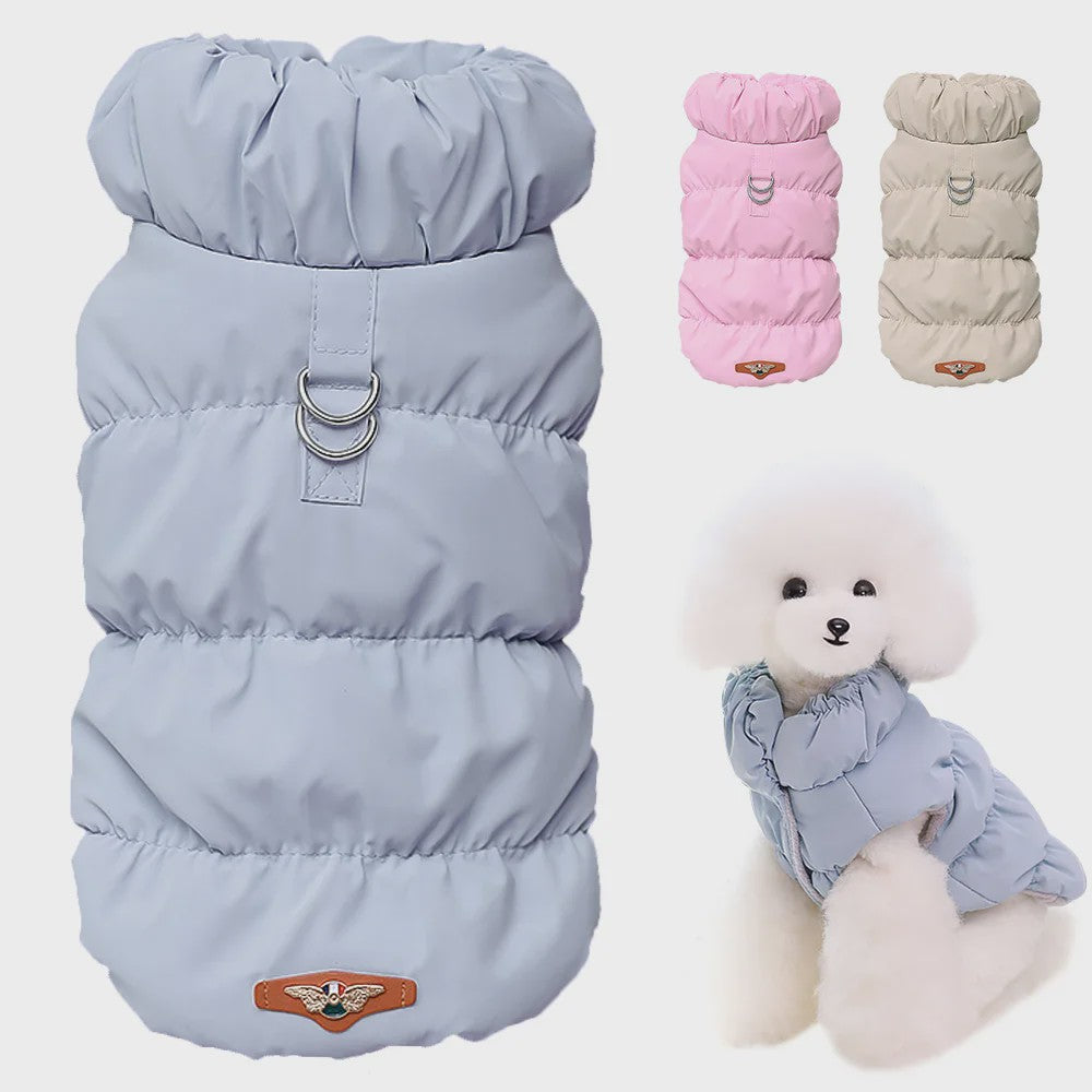 Warme Winterjas voor Honden en Katten - Gevoerd Puppy Vest voor Kleine & Middelgrote Honden