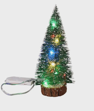 Mini Kerstboom met LED Verlichting - Sfeervolle Tafeldecoratie in 4 Maten