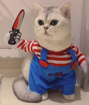 Grappige Huisdier Kostuum - Halloween Cosplay Outfit voor Katten en Kleine Honden