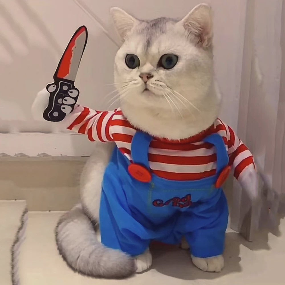 Grappige Huisdier Kostuum - Halloween Cosplay Outfit voor Katten en Kleine Honden