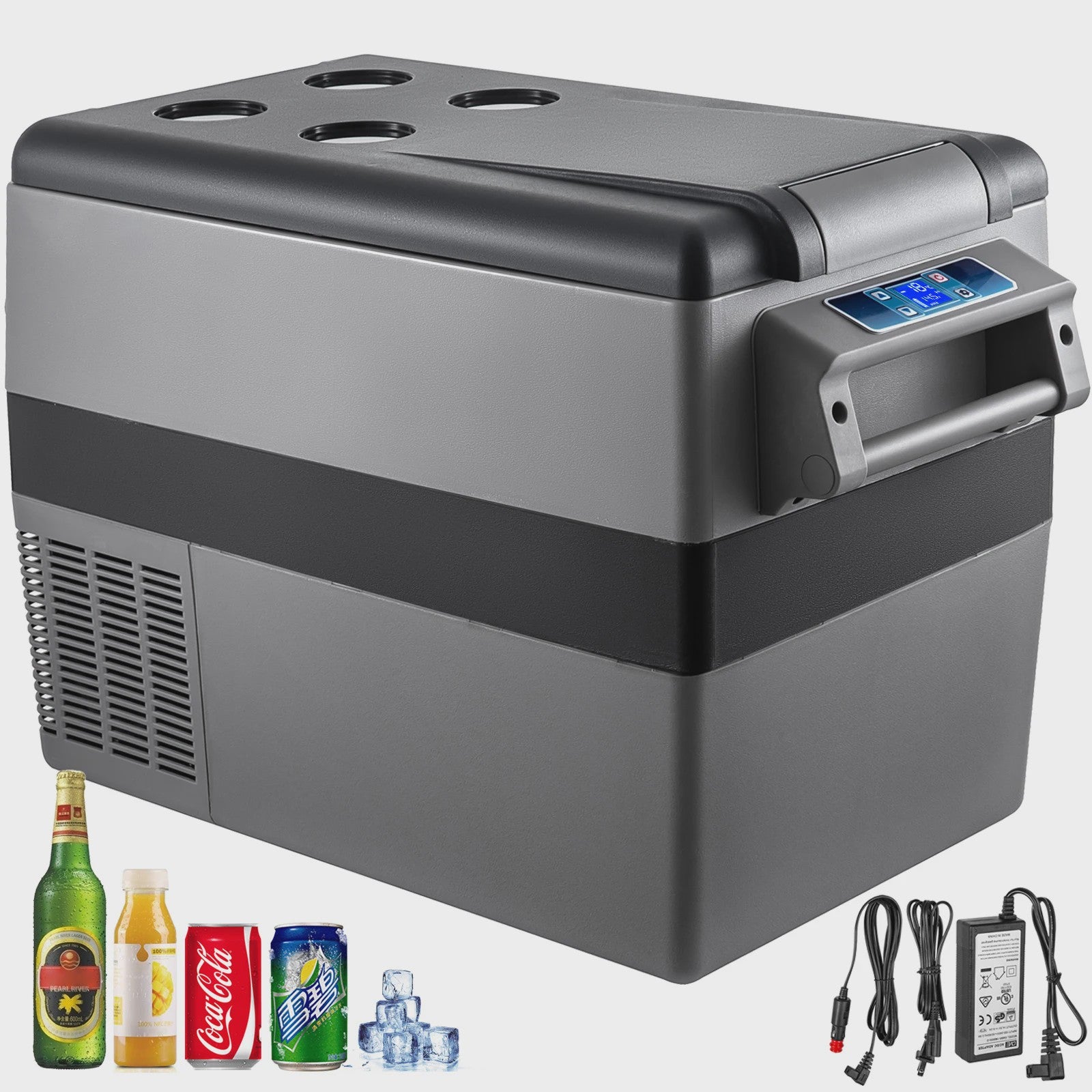 Draagbare Koelbox Vriezer 20L-55L - Compressor Koeling voor Auto, Camping & Thuis
