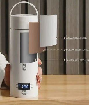 Draagbare Elektrische Waterkoker 450ml - Ideaal voor Thee, Koffie & Reizen