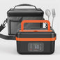 Draagbare Elektrische Lunchbox 1L met Timer & Powerbank - Altijd Warme Maaltijden Onderweg