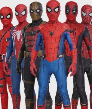 Realistisch Spider-Man Cosplay Kostuum - Volledig Pak (100-190cm)