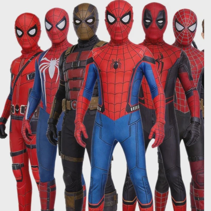 Realistisch Spider-Man Cosplay Kostuum - Volledig Pak (100-190cm)