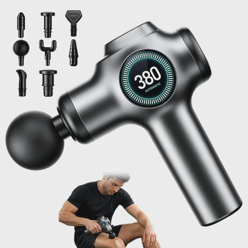 Draagbaar Massagepistool voor Diepe Weefselmassage - USB-C Oplaadbaar