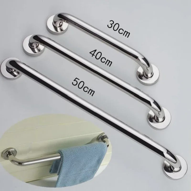 Hoogwaardige RVS Handgreep - Veiligheid & Stijl voor Badkamer, Douche & Toilet (30/40/50cm)