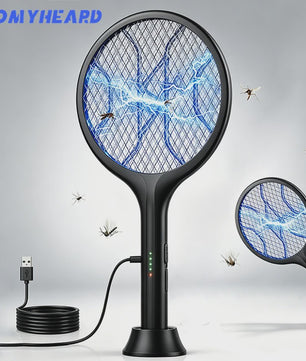 Elektrische Vliegenmepper met UV Licht & Oplaadbare Batterij