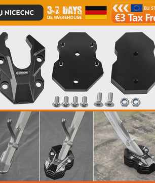 Kickstand Verbreding voor BMW R1300GS/GSA (2024-2025) - Verhoogt Stabiliteit