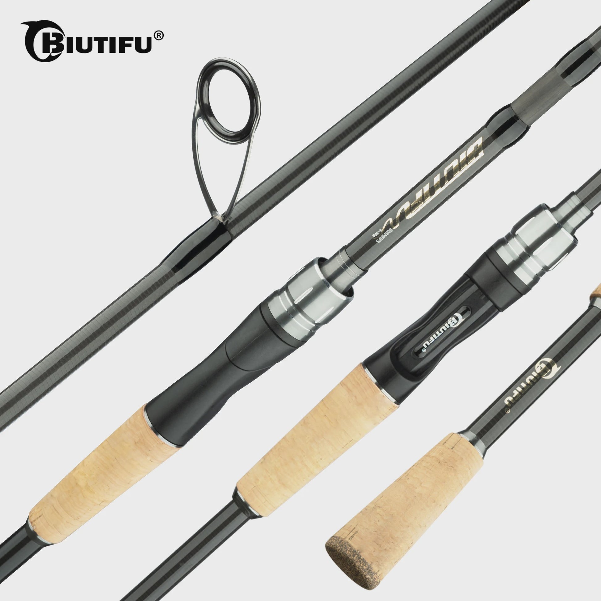 BIUTIFU Traveller Carbon Hengel - Spinning & Casting - Lichtgewicht & Snel