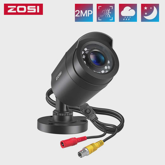 ZOSI 1080p HD Beveiligingscamera Buiten/Binnen - 4-in-1 TVI/CVI/AHD/CVBS