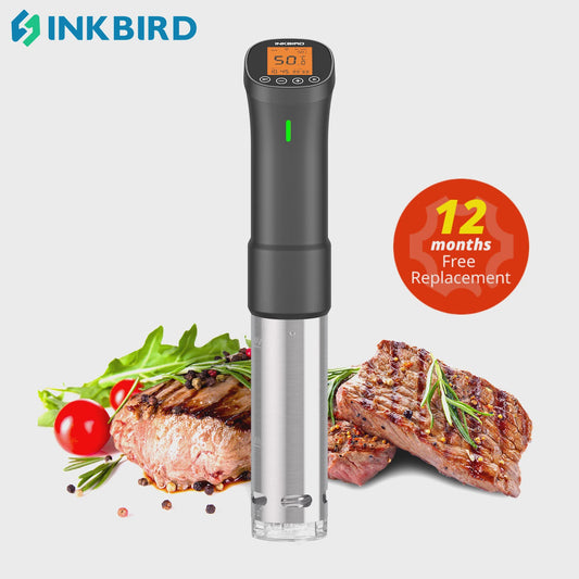 INKBIRD ISV-200W Wi-Fi Sous Vide Precisie Kookapparaat - Krachtig & Duurzaam met RVS