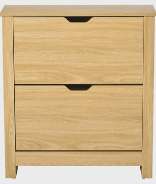 Homcom Schoenmeubel met 2 Klepkasten - Entree & Hal