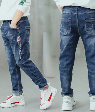 Stoere Slim Fit Jeans voor Jongens | Lente & Herfst | Casual & Trendy | Kindercadeau