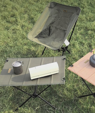 Tarka Opvouwbare Campingtafel - Lichtgewicht Oxford Stof, Draagbaar & Waterdicht