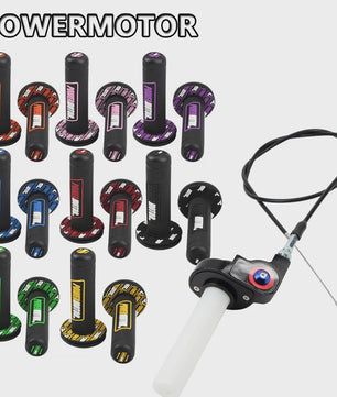 Universele Motor Gashendel Set met Kabel - 22mm Handvatten