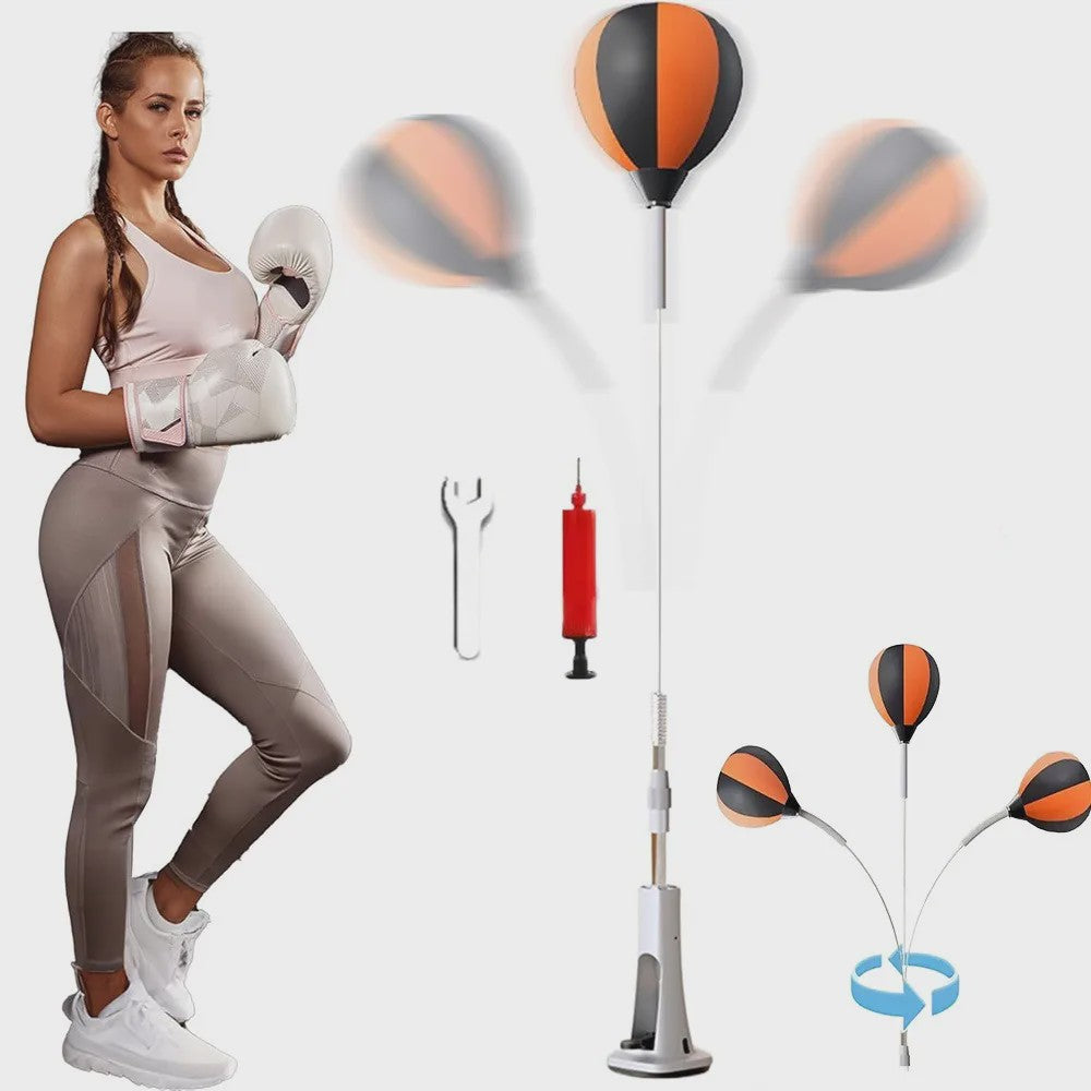 Verstelbare Bokszak Reactiebal - Ideaal voor Home Gym Training