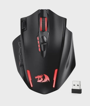 Redragon M913 MAX MMO Gaming Muis - Draadloos, 26000 DPI, 16 Programmeerbare Knoppen
