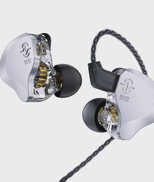 CCZ SOLO DC02 HiFi In-Ear Oordopjes met Metalen Behuizing en 4N OFC Kabel