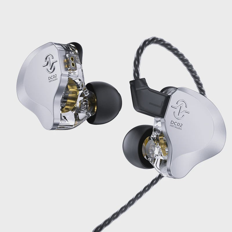 CCZ SOLO DC02 HiFi In-Ear Oordopjes met Metalen Behuizing en 4N OFC Kabel