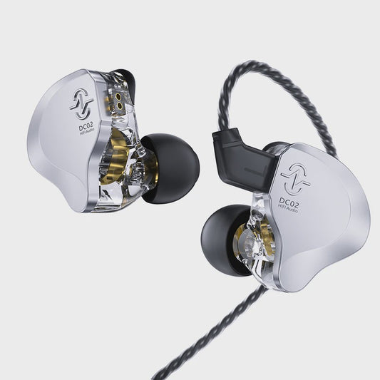 CCZ SOLO DC02 HiFi In-Ear Oordopjes met Metalen Behuizing en 4N OFC Kabel