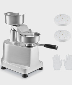Professionele Burger Patty Maker - 100mm Roestvrij Staal Hamburger Pers Machine