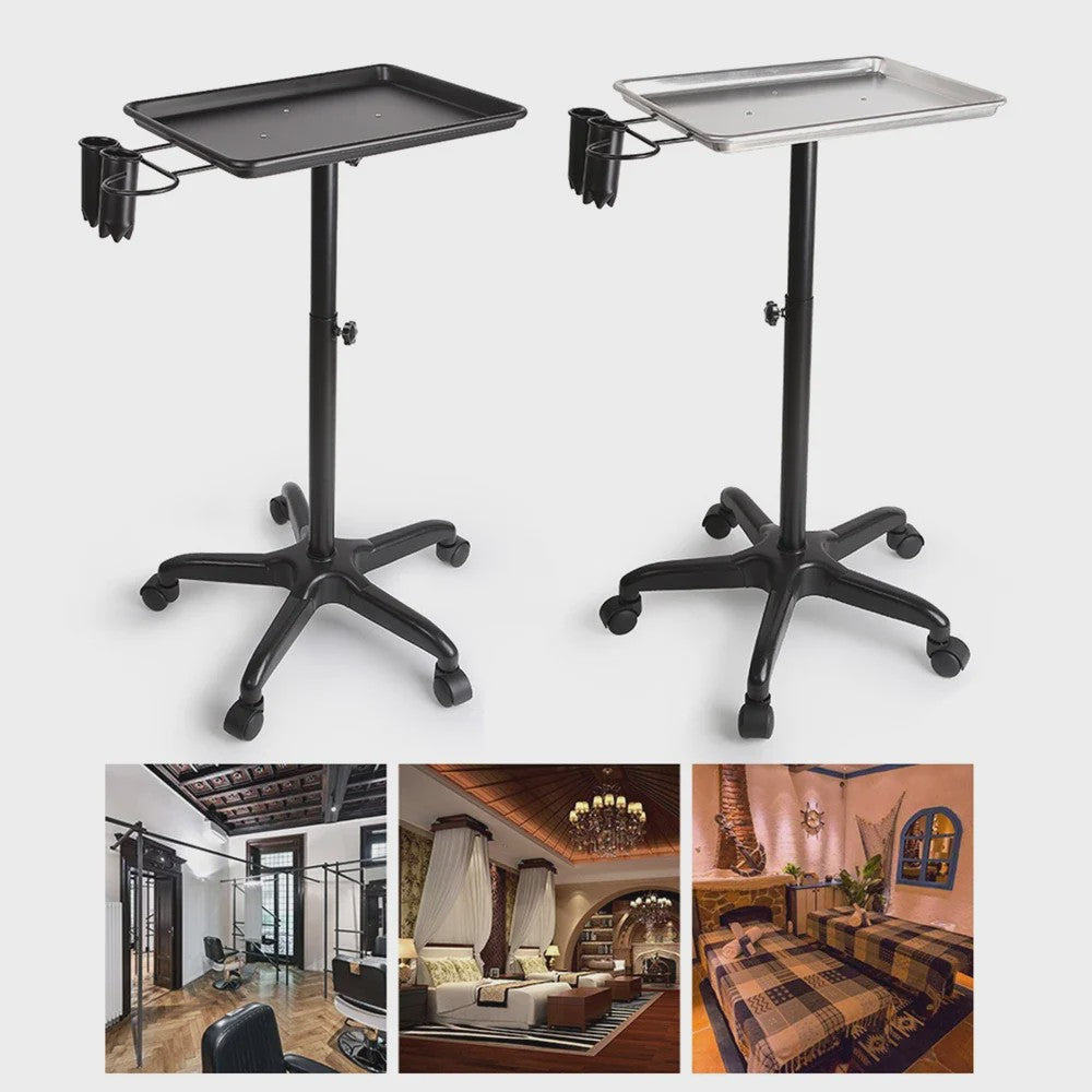 Mobiele Salon Trolley met Verstelbare Hoogte - Beauty, Spa, Kapper & Tattoo