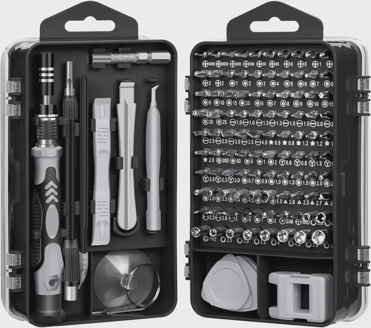 115-delige Precisie Schroevendraaierset: Magnetisch, Elektronica Reparatie & DIY Gereedschap