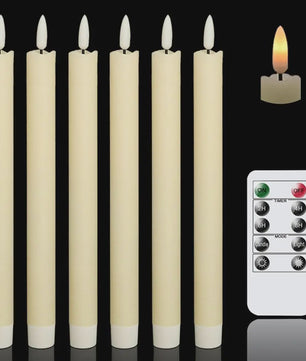 Set LED Kaarsen 12-120 Stuks - Flakkerend Vlam Effect, Afstandsbediening, Batterij, Decoratie